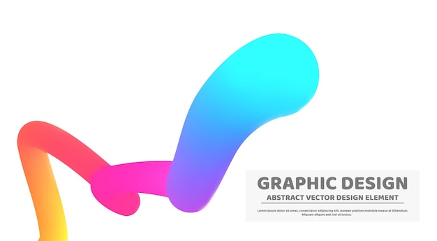 Gratis Vektor lys blå og pink gradient bånd