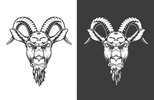 Gratis Vektor monokrom getillustration