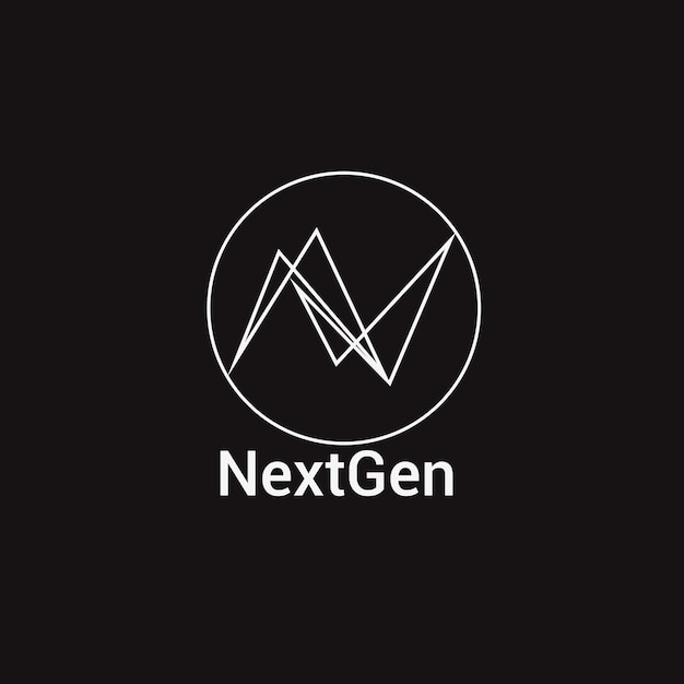 Gratis Vektor nextgen logo vektor skabeloner design.