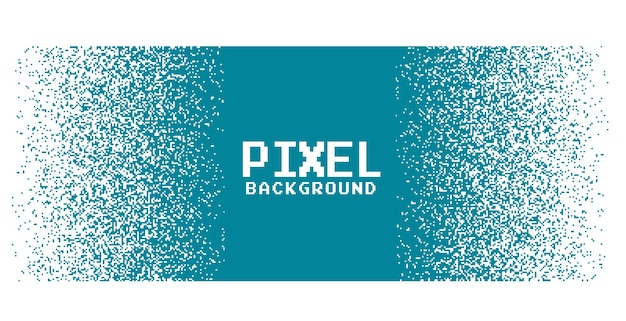 Gratis Vektor pixel baggrund med gradient effekt