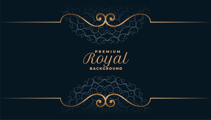 Gratis Vektor royal mandala baggrund i islamisk stil design