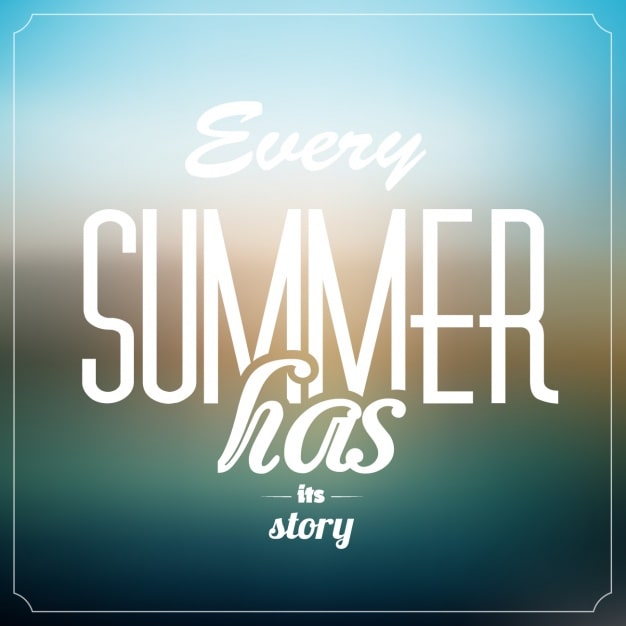 Gratis Vektor sommer baggrundsdesign