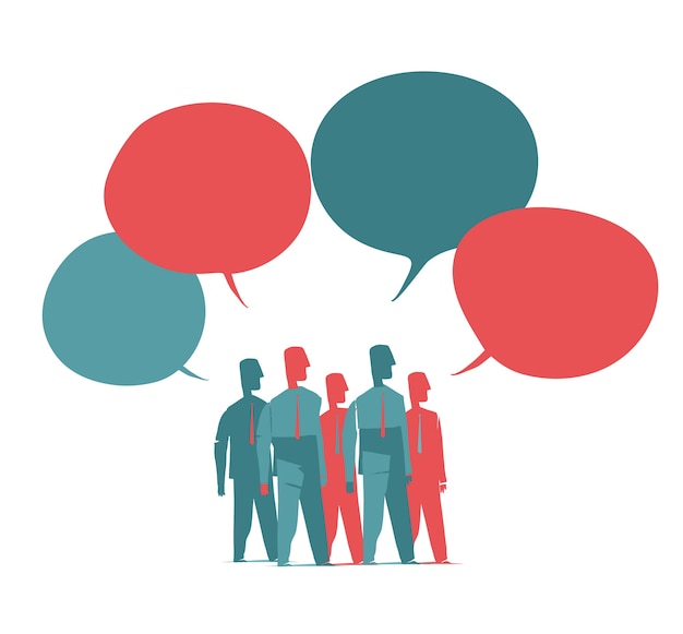 Gratis Vektor teamwork baggrundsdesign