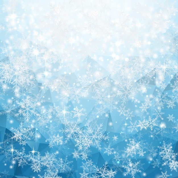 Gratis Vektor vinter baggrundsdesign