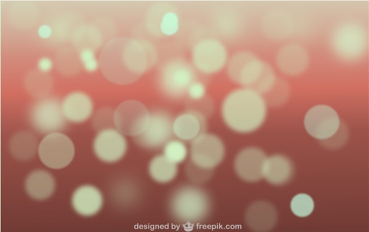 Gratis Vektor abstrakt bokeh-layout