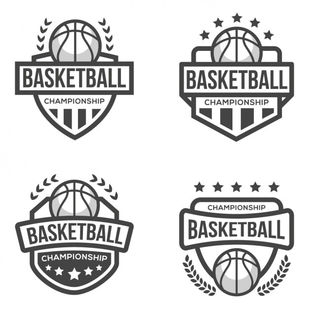 Gratis Vektor basketball-logomal
