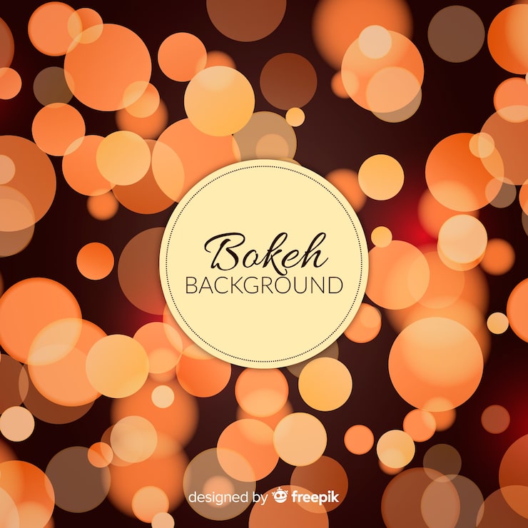 Gratis Vektor bokeh-lys bakgrunn