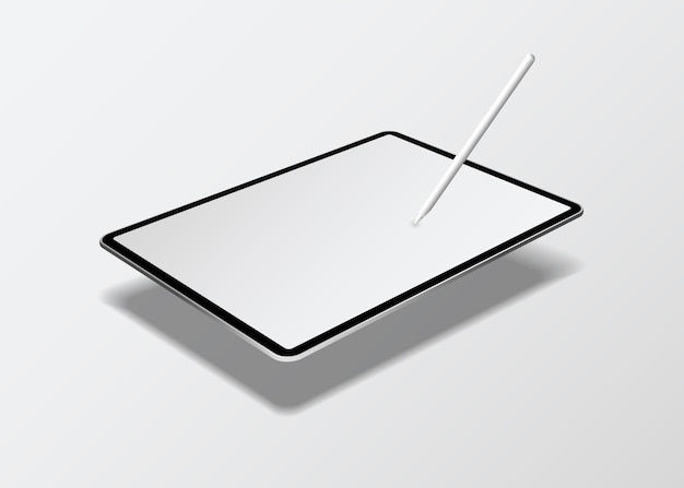 Gratis Vektor digital enhets-mockup