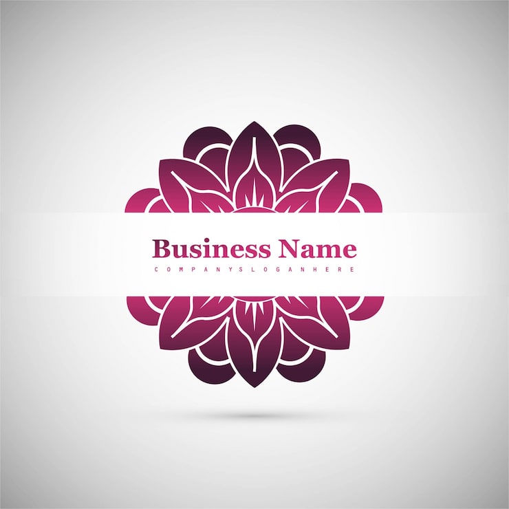 Gratis Vektor elegant mandala-bakgrunn