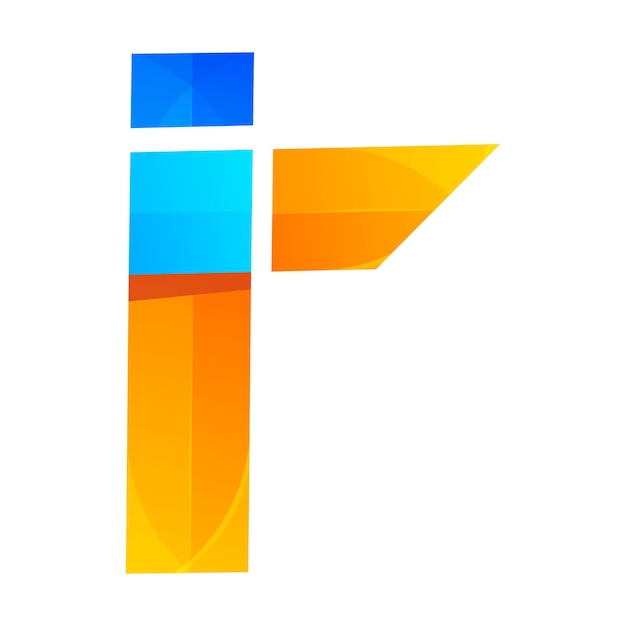 Gratis Vektor fargerik bokstav r gradient logo design