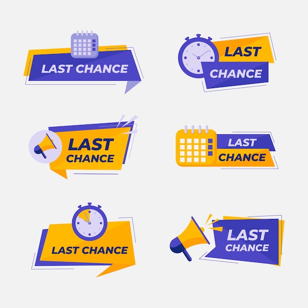 Gratis Vektor flat design prisfall samling