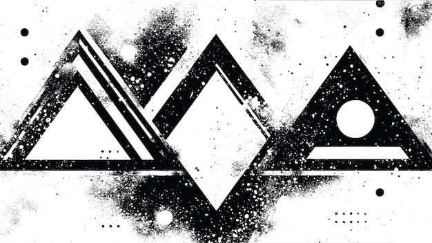 Gratis Vektor geometrisk grunge tekstur