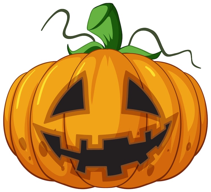 Gratis Vektor halloween gresskar jack olantern