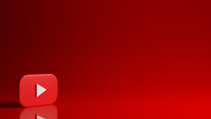 Photo mẫu youtube hình minh họa 3d
