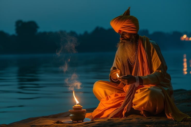 Miễn phí Photo chân dung người đàn ông ấn độ ăn mừng lễ hội baisakhi