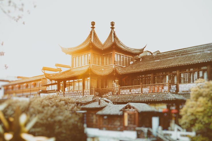 Miễn phí Photo một cảnh bên ngoài đền thờ phu tử miếu
