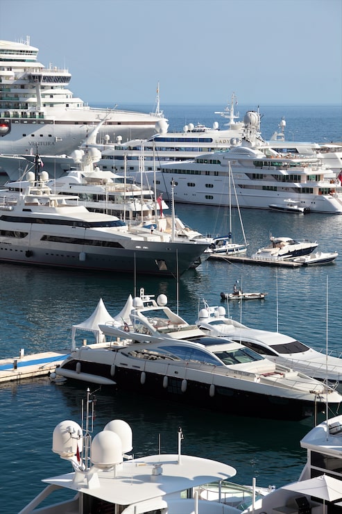 Miễn phí Photo tàu du lịch và du thuyền trong bến cảng monaco