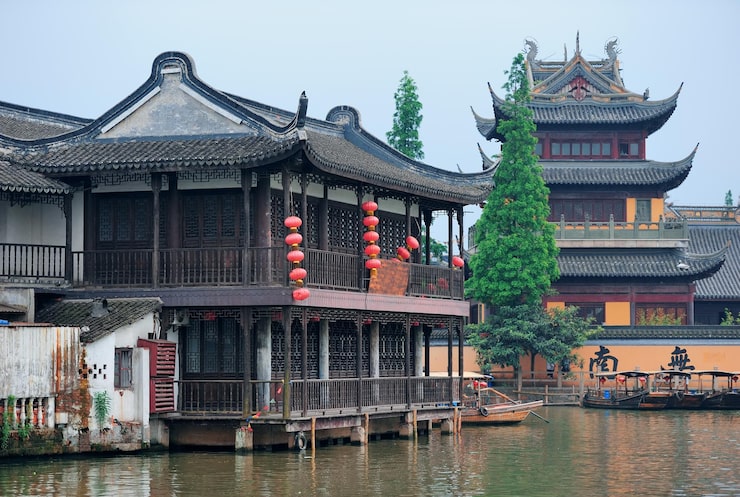 Miễn phí Photo thị trấn chu gia giác ở thượng hải