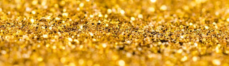 Ilmainen Kuva heijastava kultainen glitteri