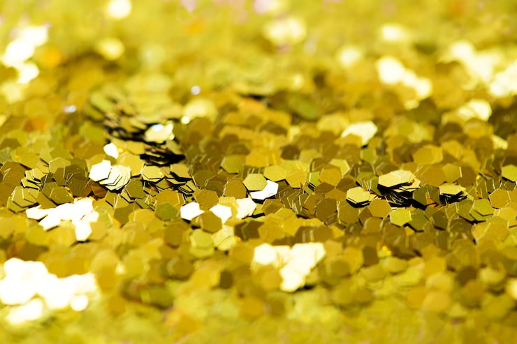 Ilmainen Kuva kultainen glitter-kuvioitu abstrakti tausta