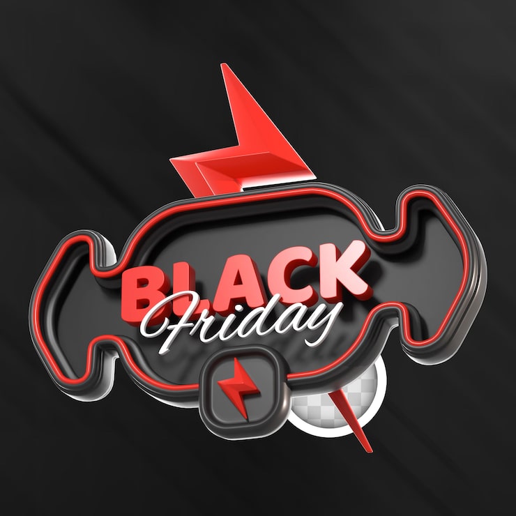 Ilmainen PSD tarra nopeat tarjoukset black friday -päivälle