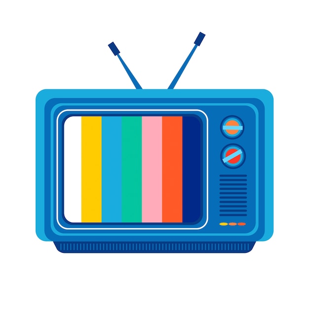 Ilmainen PSD tv-kuvitus
