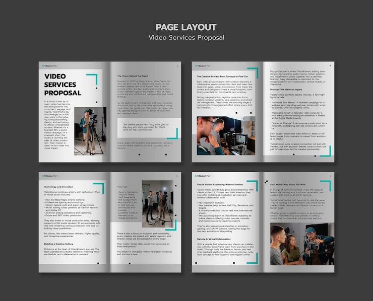 Ilmainen PSD visionframe-videopalveluiden ehdotus -malli