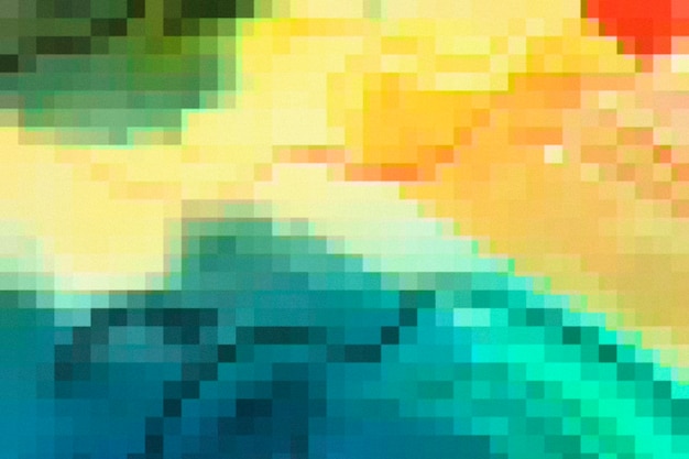 Photo gratuit arrière-plan de pixels abstraits et colorés