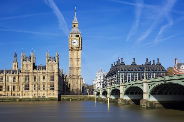 Photo gratuit big ben et les chambres du parlement, londres, royaume-uni