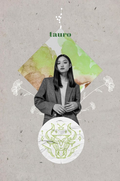 Photo gratuit un collage de zodiaques de la vie réelle