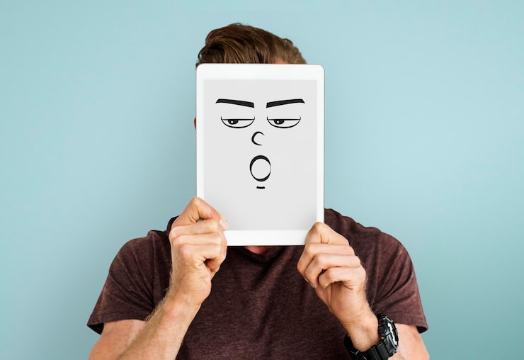Photo gratuit expression du visage concept de personnes émotionnelles