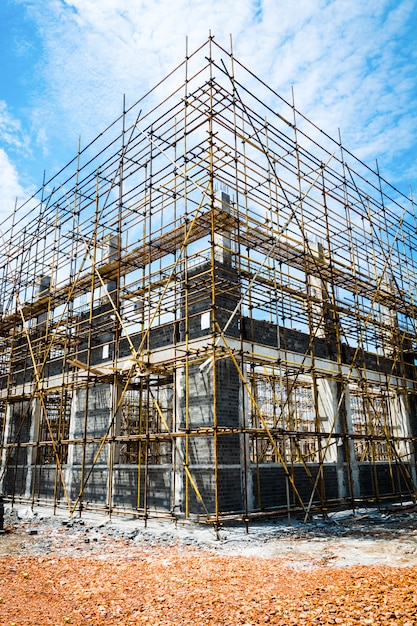 Photo gratuit grand site de construction