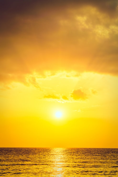 Photo gratuit lever du soleil