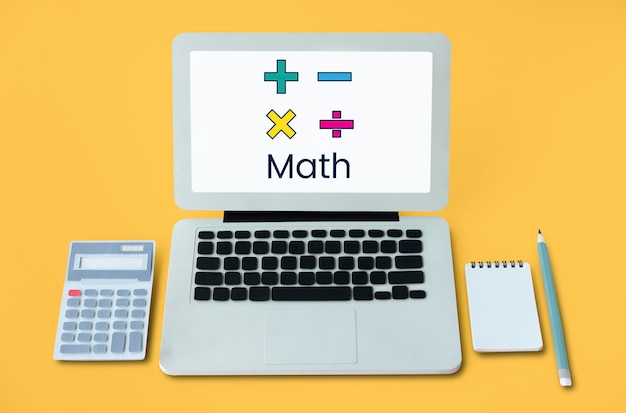 Photo gratuit math formule calcul éducation graphique