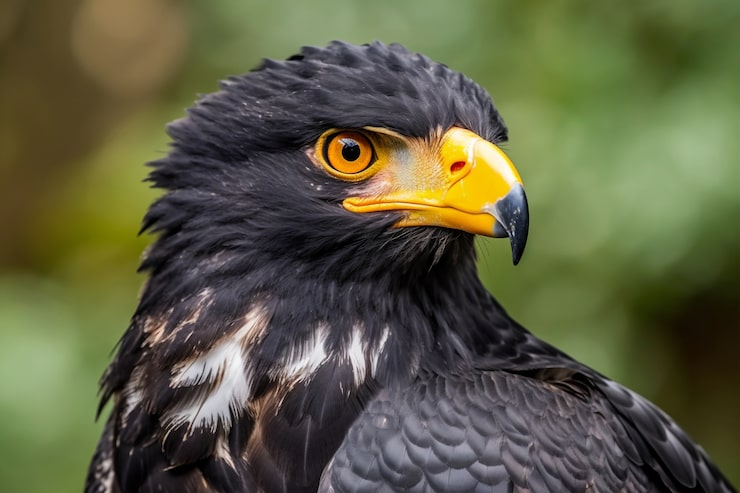 Photo gratuit portrait de l'aigle en gros plan