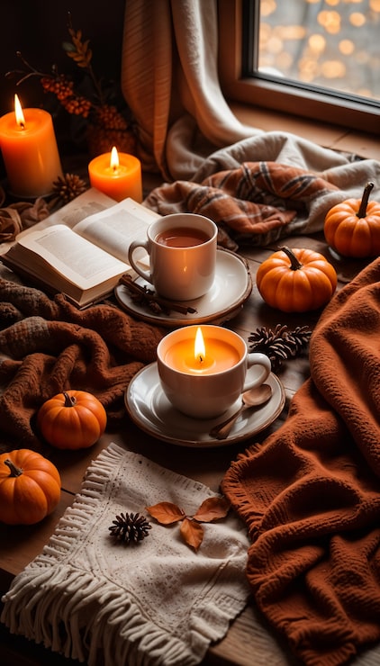 Photo gratuit la saison d'automne nature morte