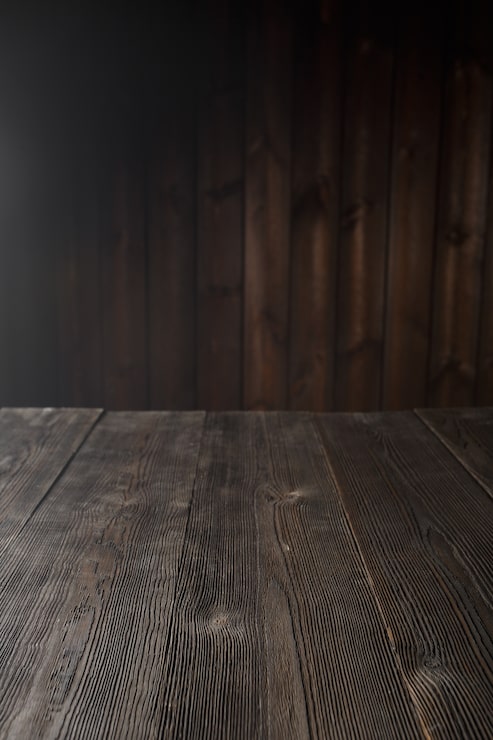 Photo gratuit texture de bois foncé