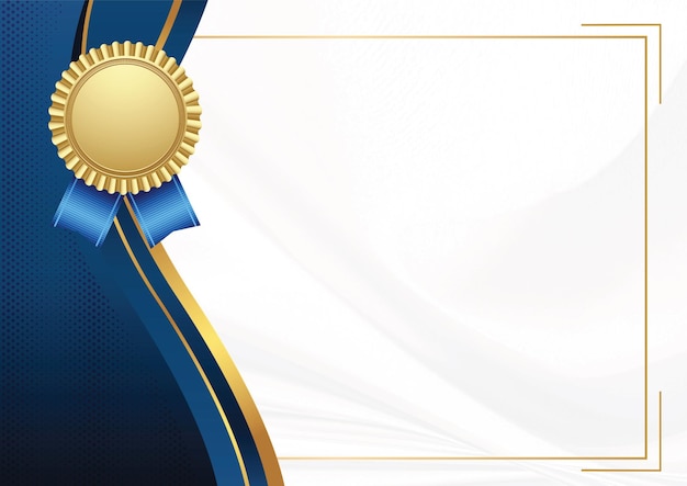 Photo image de certificat format a4 paysage