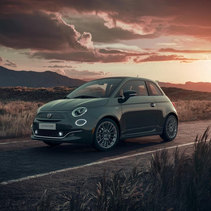 Photo rendering 3d d'une voiture compacte à hayon combinant fonctionnalité et style présenté dans un style 3d w
