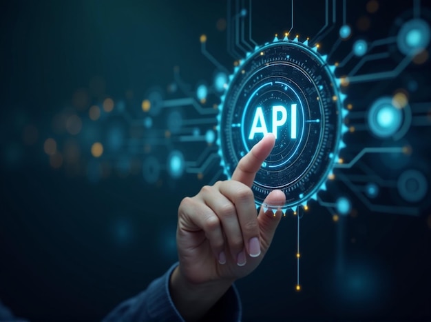 Foto api application programming interface programvareutviklingsverktøy forretningsinternett og teknologikonsept