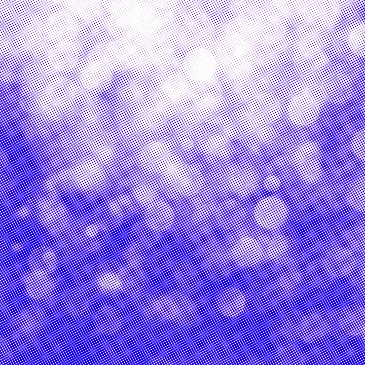 Foto blå bokeh kvadratisk bakgrunn for ferier jul og nyttårsfeiring