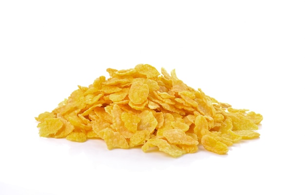 Foto cornflakes isolert