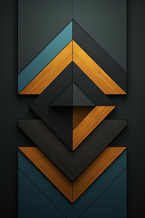 Foto geometrisk bakgrunnsbanner flyer-mal bakgrunnsbilde