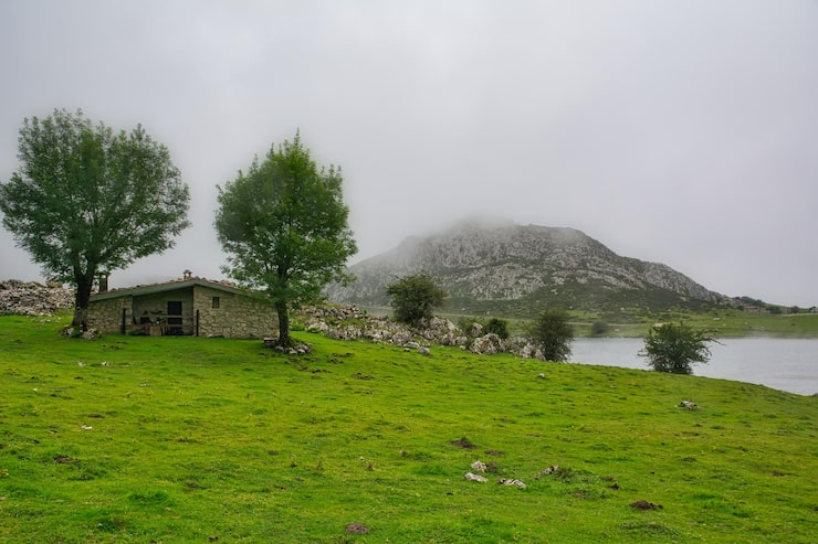 Bild dolomiterna alperna italien