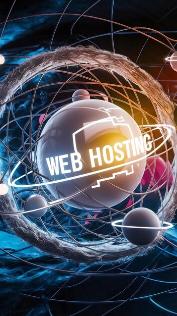 Foto webhosting koncept