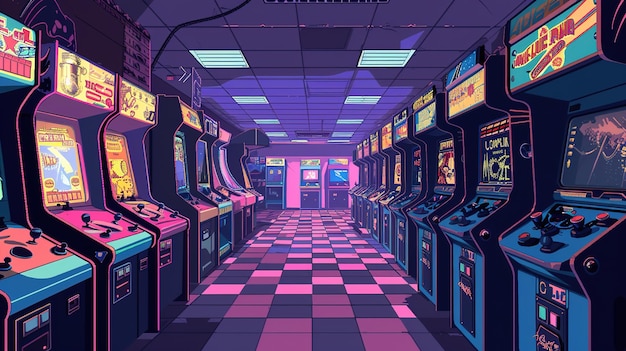 Kuva arcade taustakuva