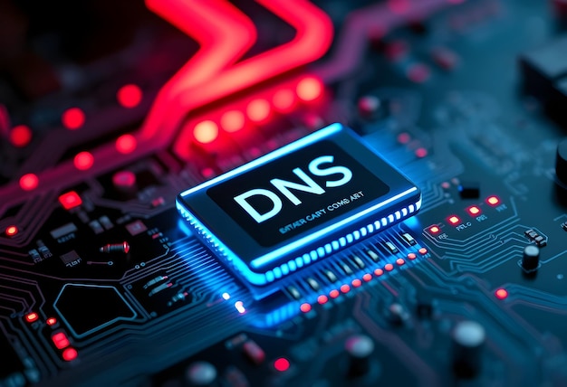 Foto dataverwerkingschip dns