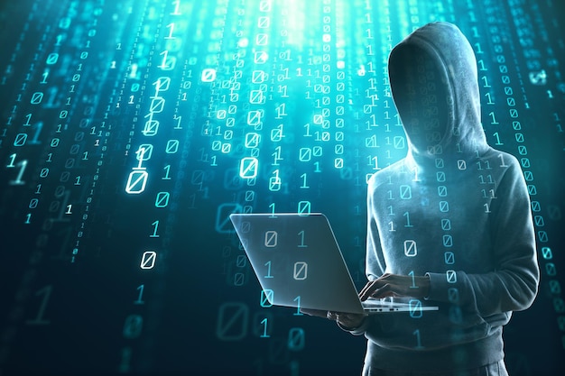 Foto hacking computing en hack concept