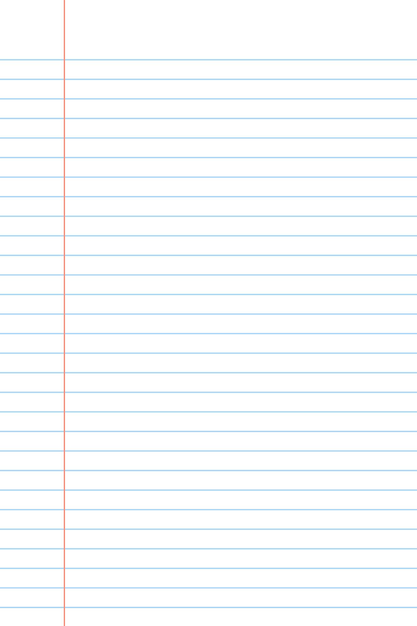 Foto notebookpapier achtergrond papierlijnen