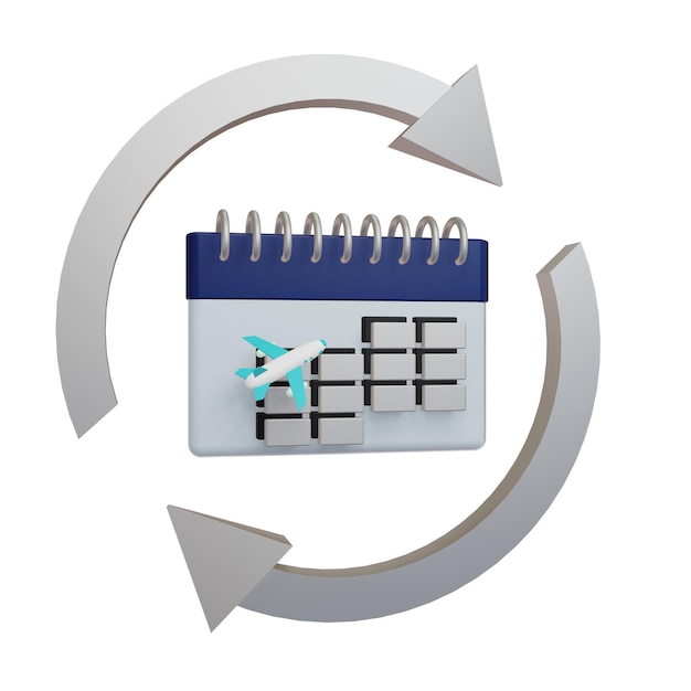 PSD 3 d illustratie van de herindeling